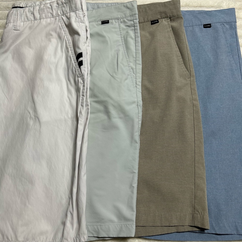 Travis Mathew Bundle of 4 Versatile Golf & Everyday Shorts Size 40